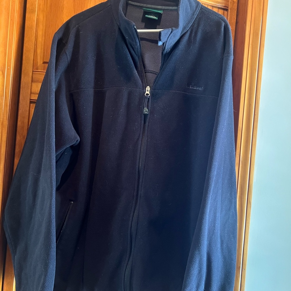 L.L.Bean Black Fleece Jacket